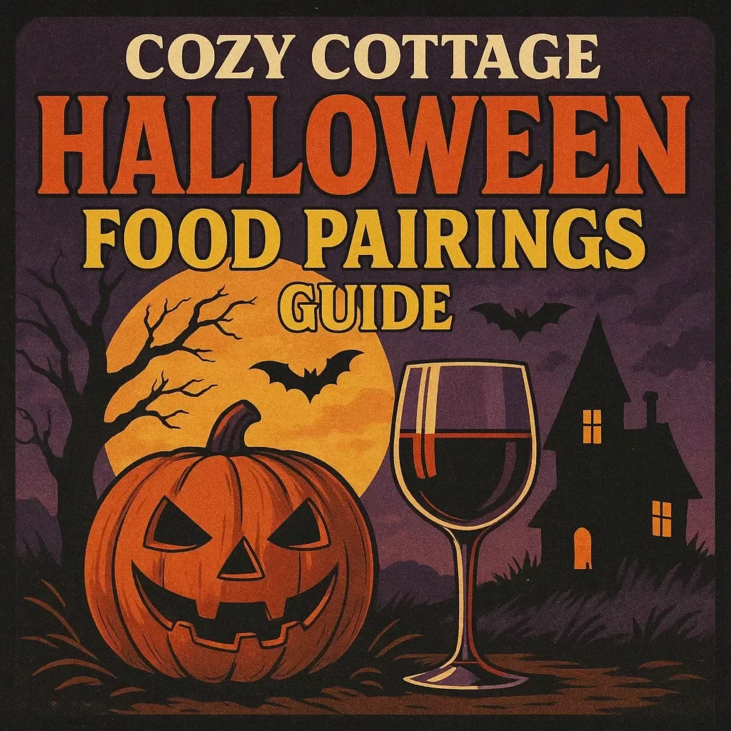 Cozy Cottage Halloween Food Pairings Guide | Rustic Halloween eBook, Digital Download for Cottage-Inspired Gatherings, Comfort Foods & Spooky Dessert Ideas
