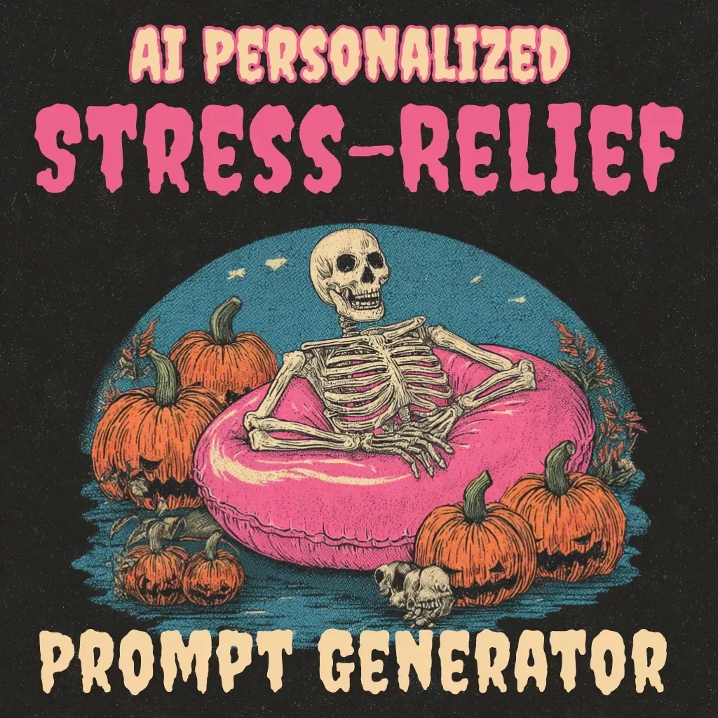 AI Personalized Stress-Relief Prompt Generator | Digital Download eBook Guide for Managing Stress, Daily Prompts & Relaxation Routines