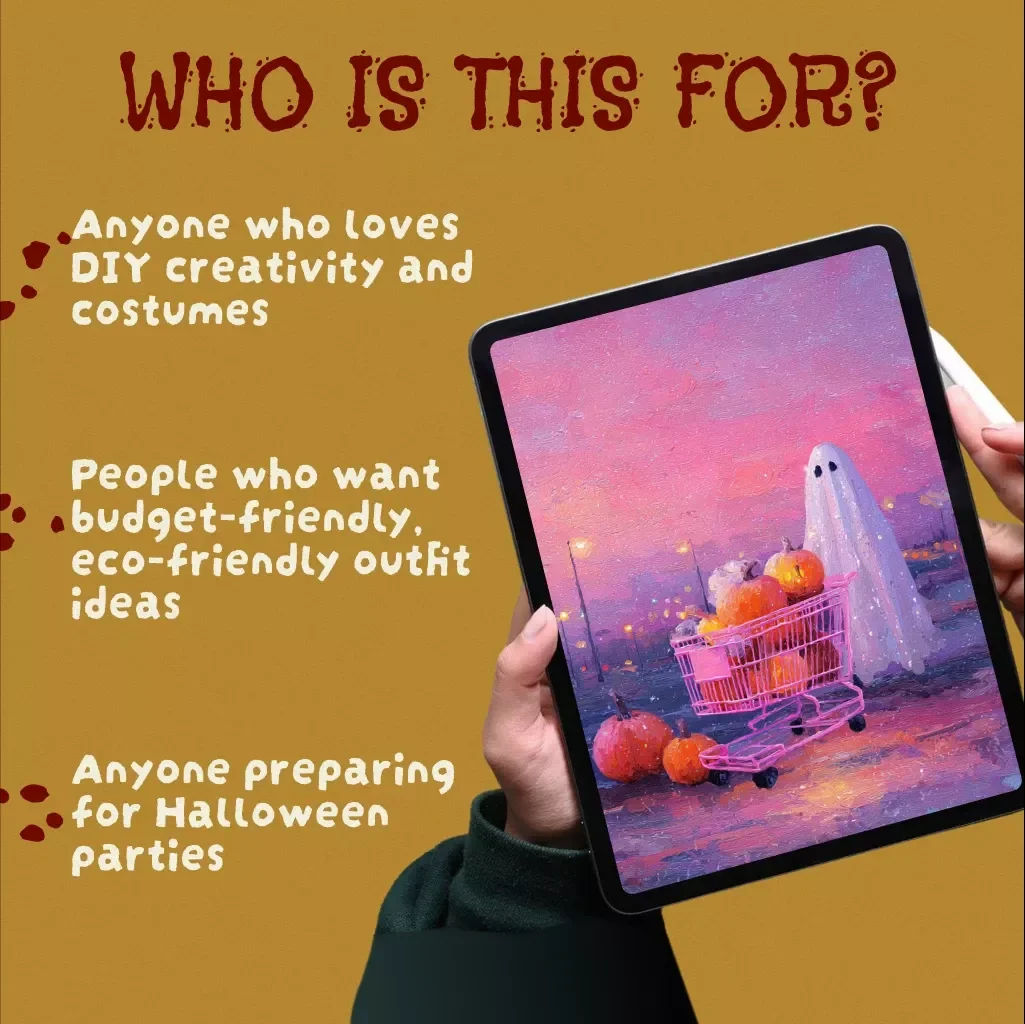 Turn Old Stuff into Creative Costumes | Upcycled Costume Craft Ideas Checklist | DIY Halloween & Party Outfit Guide (Digital Download)