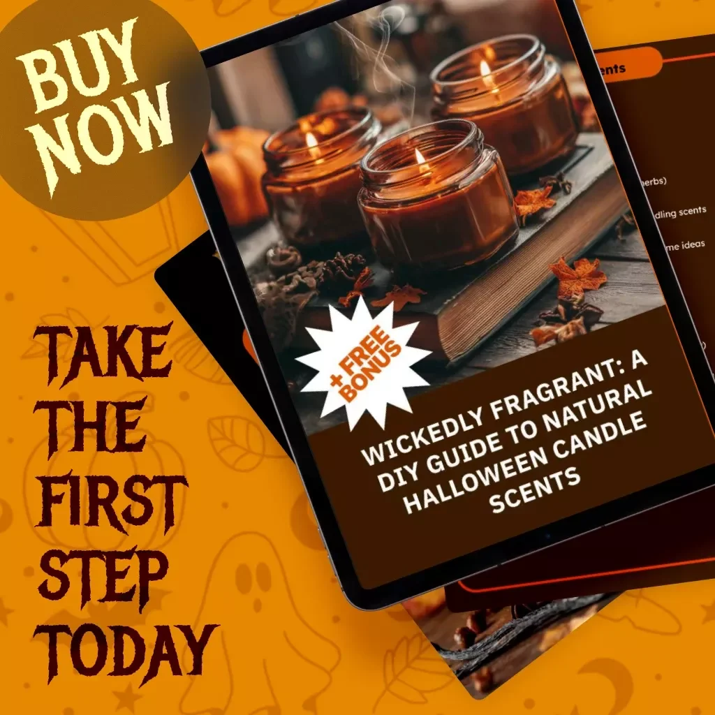Wickedly Fragrant: A DIY Guide to Natural Halloween Candle Scents | DIY Natural Candle Scent Recipes for Halloween eBook