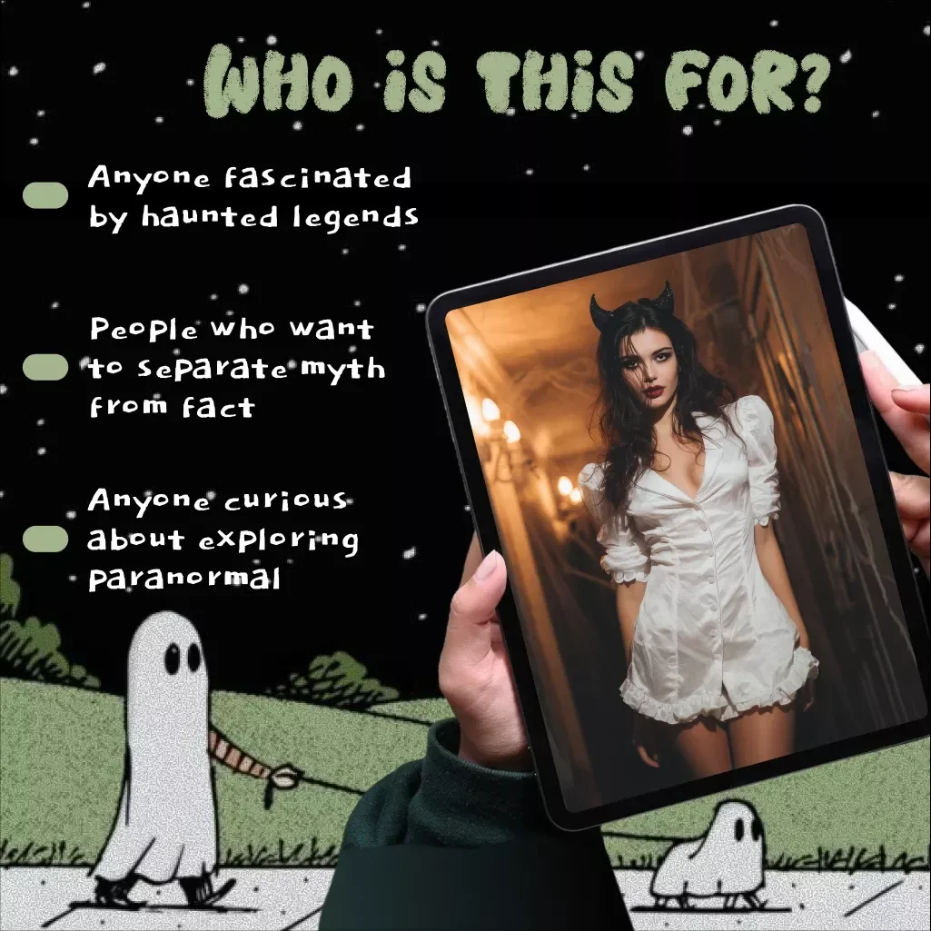 Haunted Truths: Myth vs Fact Edition | Digital Paranormal Guide | Myth vs Fact Haunted Edition Guide for Ghost Stories, Haunted Sites & Paranormal Investigations