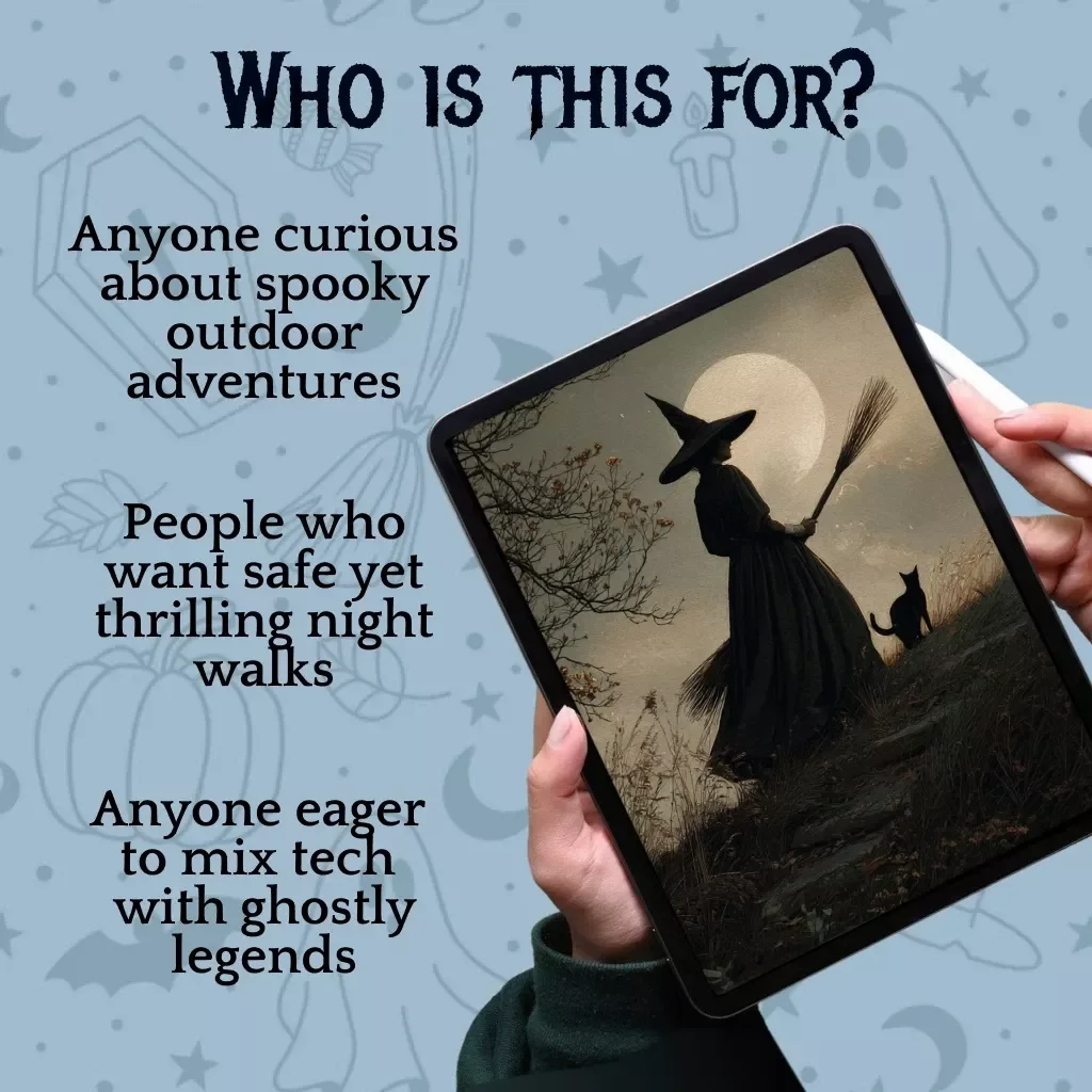 Whispers in the Woods: A Haunted Nature Walk Guide | Digital Download eBook, Spooky Forest Exploration, Paranormal Checklist