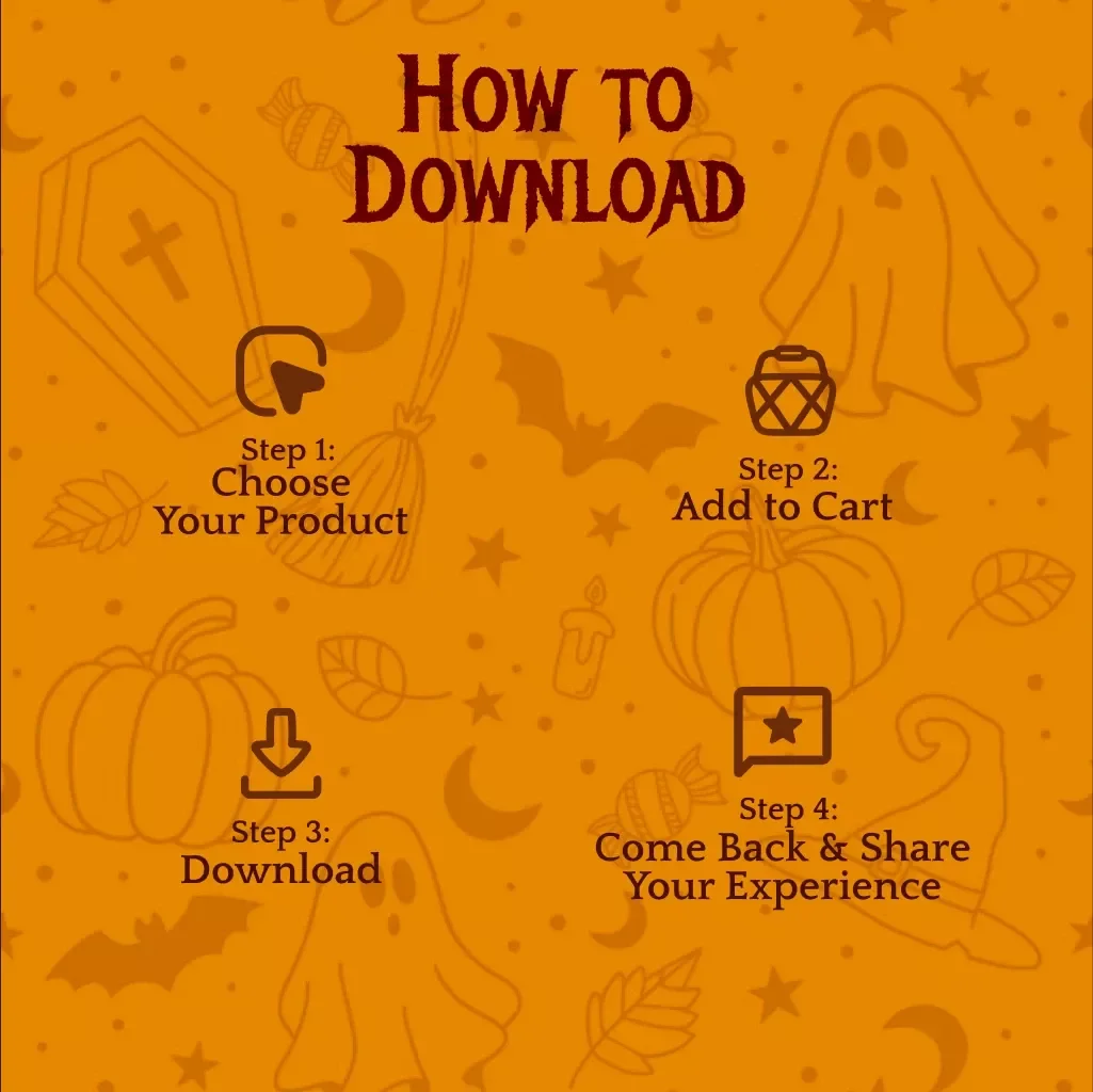Halloween at Home Routine Planner | Digital Download eBook for Cozy Halloween Night, DIY Decor, Recipes, Games & Family Traditions