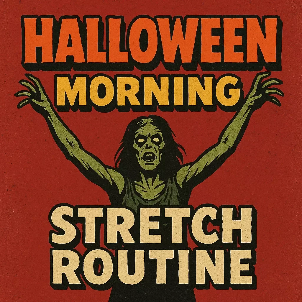 Halloween Morning Stretch Routine | Digital Guide for Energy, Flexibility & Spooky-Season Wellness