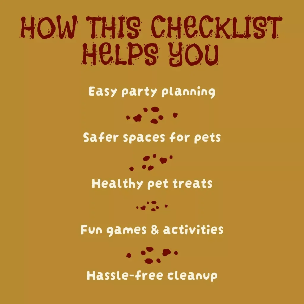 Pet-Friendly Party Prep Checklist | Digital Download Guide for Stress-Free Celebrations with Pets