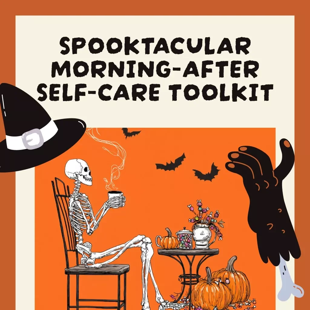 Spooktacular Morning-After Self-Care Toolkit | Digital Guide for Post-Halloween Recovery, Wellness Routine, AI-Powered Tips, and Self-Care Checklist