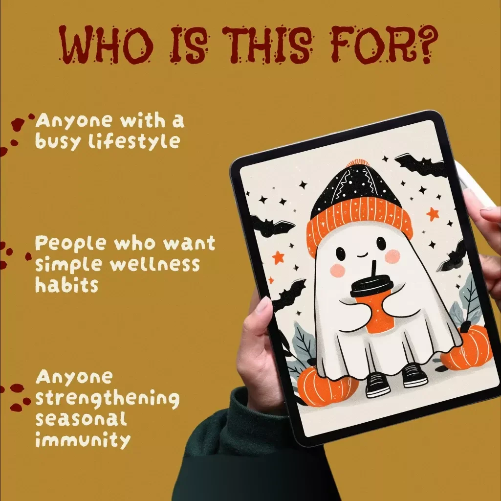 October Immunity Reset: A Busy Person’s Guide | Immune Boost Plan for Busy October | Wellness eBook & Digital Download