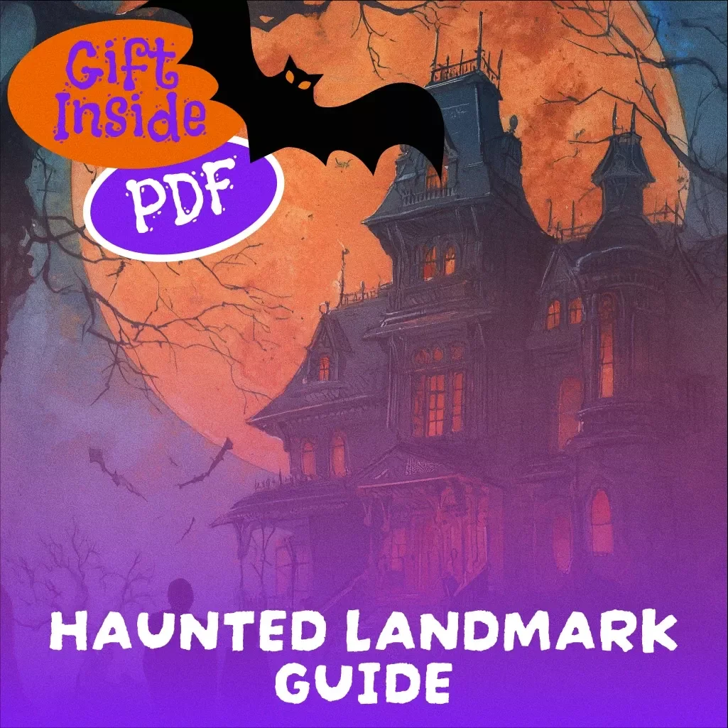 Spine-Chilling Sites: Haunted Landmark Guide | Paranormal eBook, Ghost Hunting Digital Download, Haunted Travel Checklist