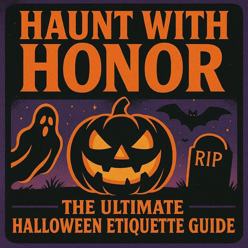 Haunt With Honor: The Ultimate Halloween Etiquette Guide | Digital Download eBook | Halloween Etiquette Guide for Trick-or-Treating, Parties & Social Media