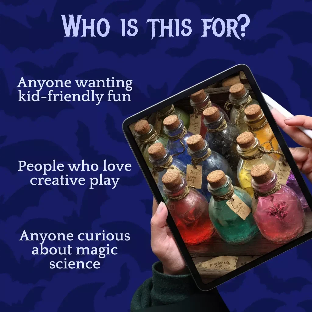 Magical Potions for Kids: A DIY Guide | Witch Potion DIY Guide (Kid-Friendly) eBook | Fun Digital Download for Creative Play