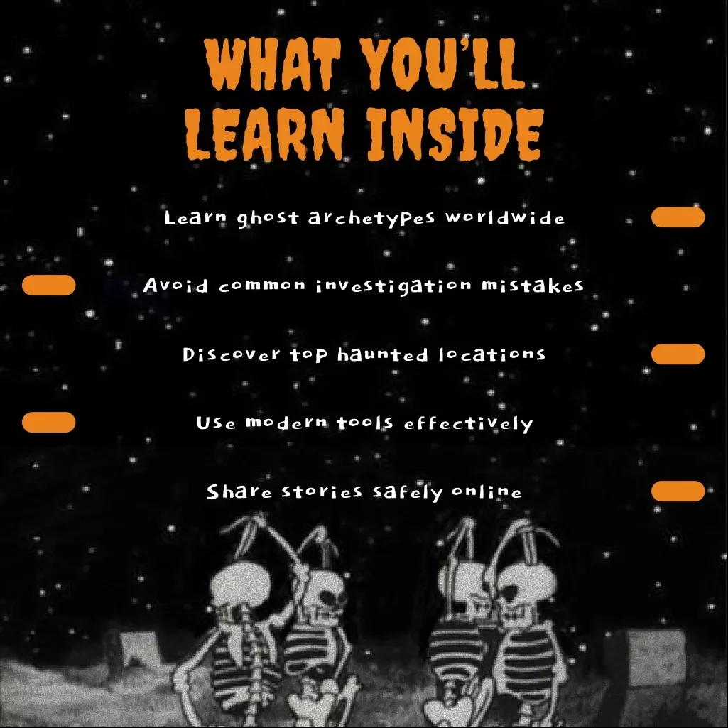 Whispers of the Unknown: Journey Through Ghost Legends | Haunted Folklore eBook | Ghost Legends Exploration Map Digital Guide | Paranormal Checklist & Haunted Locations Research Tool