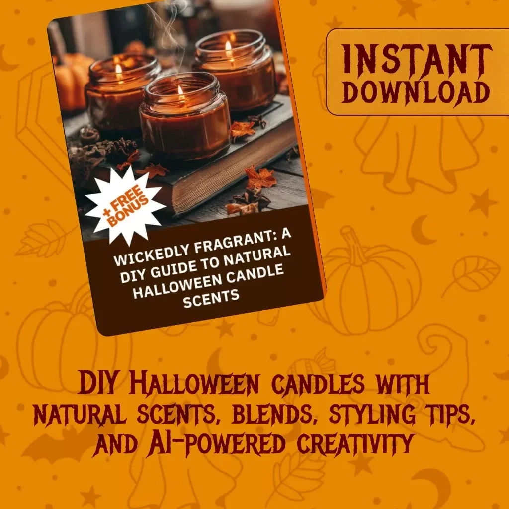 Wickedly Fragrant: A DIY Guide to Natural Halloween Candle Scents | DIY Natural Candle Scent Recipes for Halloween eBook