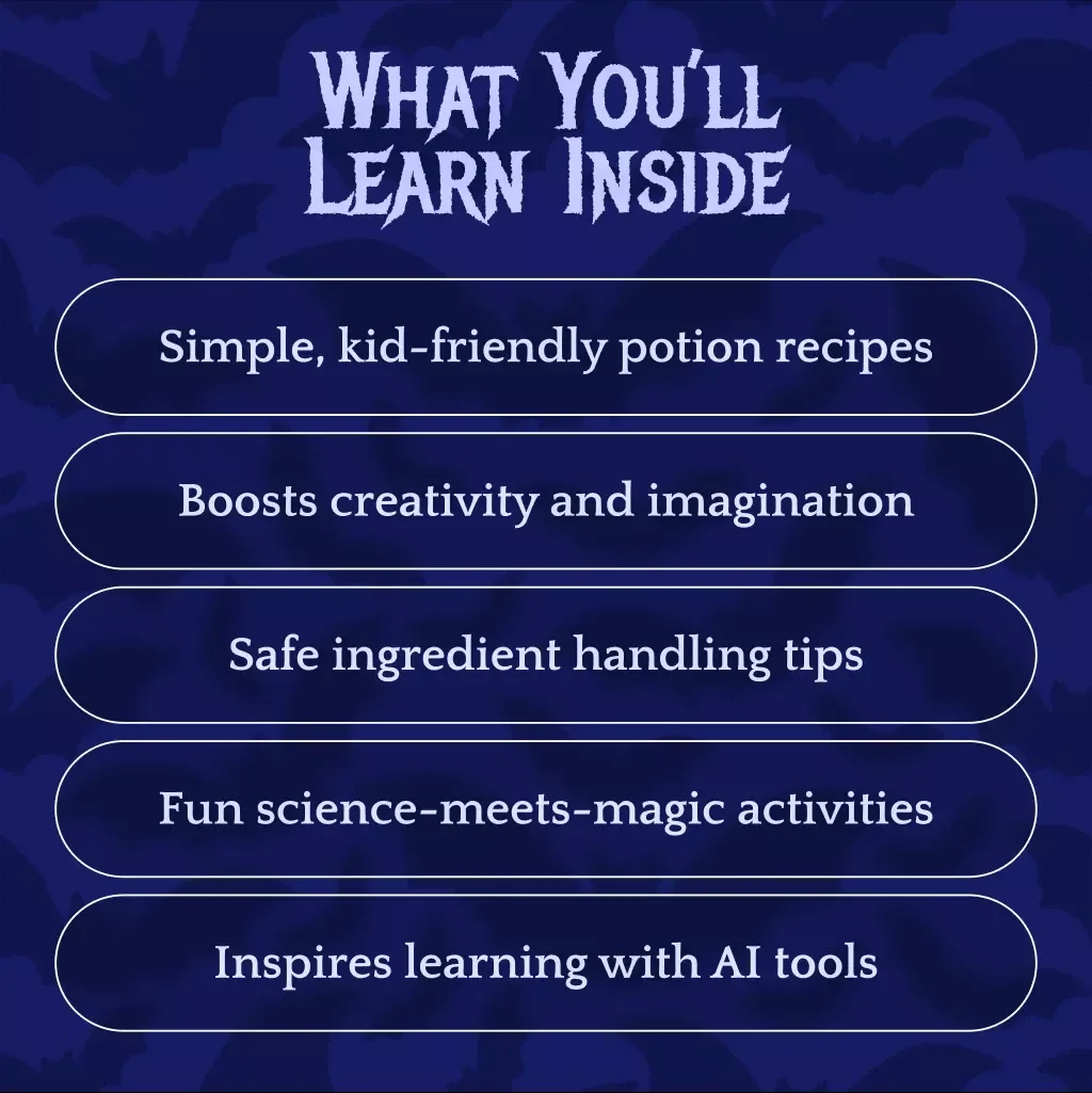 Magical Potions for Kids: A DIY Guide | Witch Potion DIY Guide (Kid-Friendly) eBook | Fun Digital Download for Creative Play