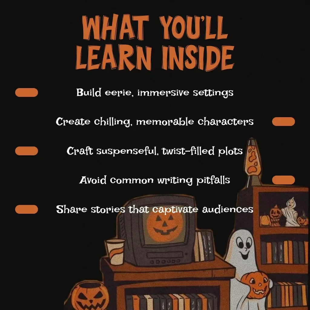 Haunted Storytelling Planner: Crafting Spine-Tingling Tales | Digital Download Guide for Writers, Authors & Creators