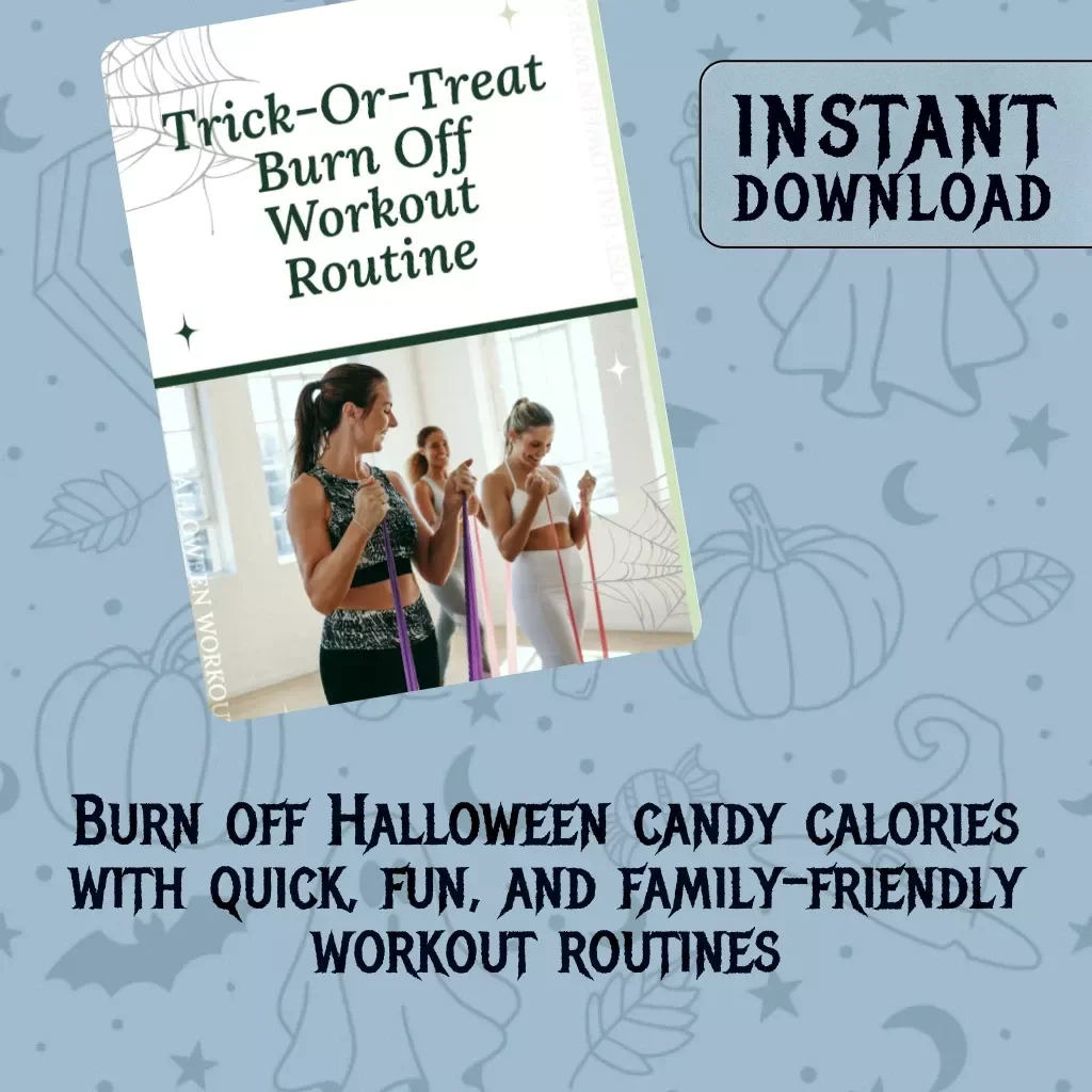 Trick-Or-Treat Burn Off Workout Routine | Fun Post-Halloween Fitness eBook for Families, Adults & Kids | Digital Download Guide