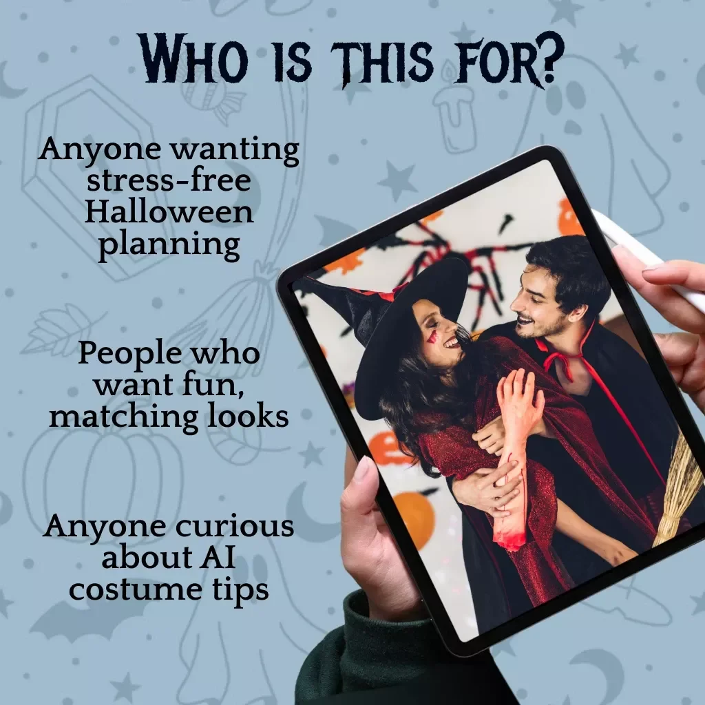 Couple Costume Planning Map | Halloween eBook Guide for Matching Outfits, DIY Costume Ideas & Budget-Friendly Tips | Digital Download