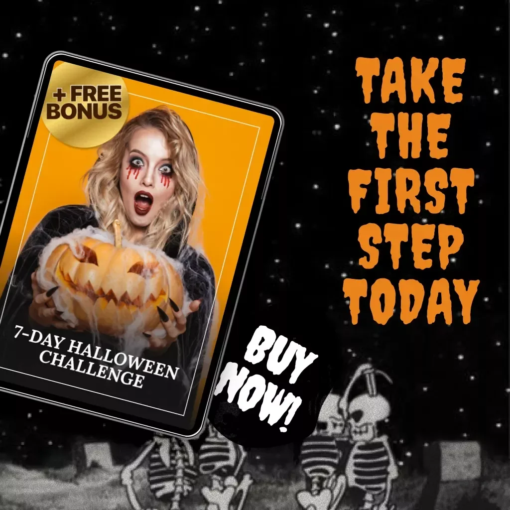 7-Day Halloween Challenge | Fun Family-Friendly eBook with AI Prompts, Daily Themes & Creative Halloween Ideas