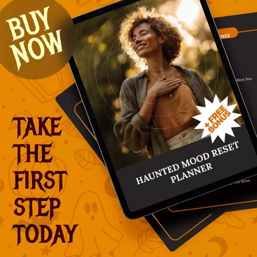 Haunted Mood Reset Planner – Digital Guide, eBook & Checklist for Spooky Vibes, Mood Support, and Quick Reset Rituals