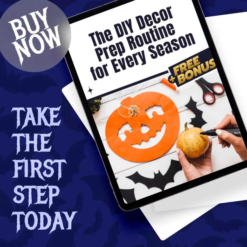 The DIY Decor Prep Routine for Every Season | Digital eBook | Seasonal Home Styling Guide | DIY Decor Prep Routine for Beginners & Enthusiasts