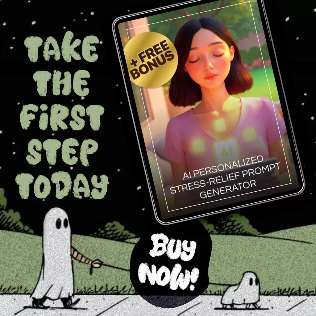AI Personalized Stress-Relief Prompt Generator | Digital Download eBook Guide for Managing Stress, Daily Prompts & Relaxation Routines