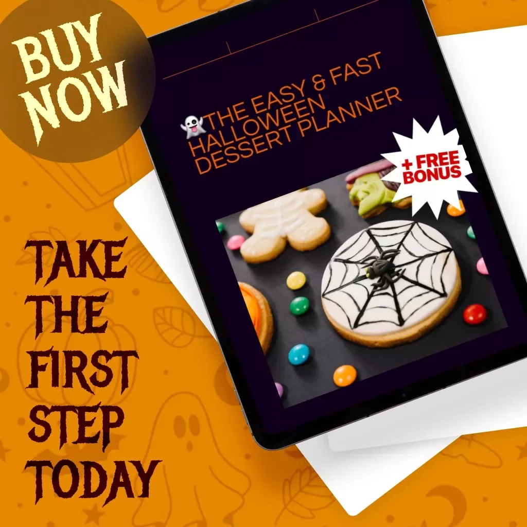 The Easy & Fast Halloween Dessert Planner | Spooky Dessert Planner (Easy & Fast) eBook Guide for Stress-Free Party Treats