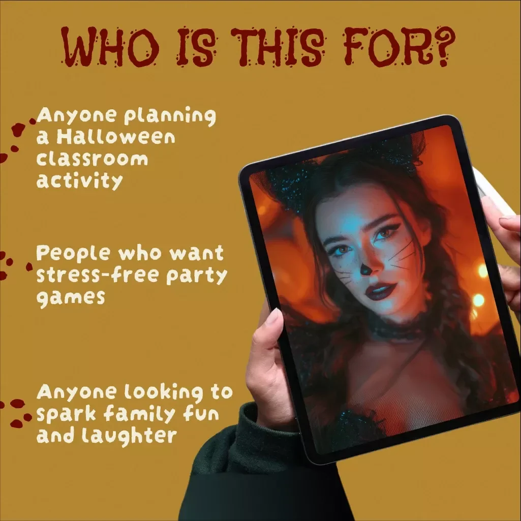 Spooky Choices That Spark Smiles | Printable Halloween “Would You Rather?” Guide | Digital Download Game eBook for Kids, Classrooms & Parties