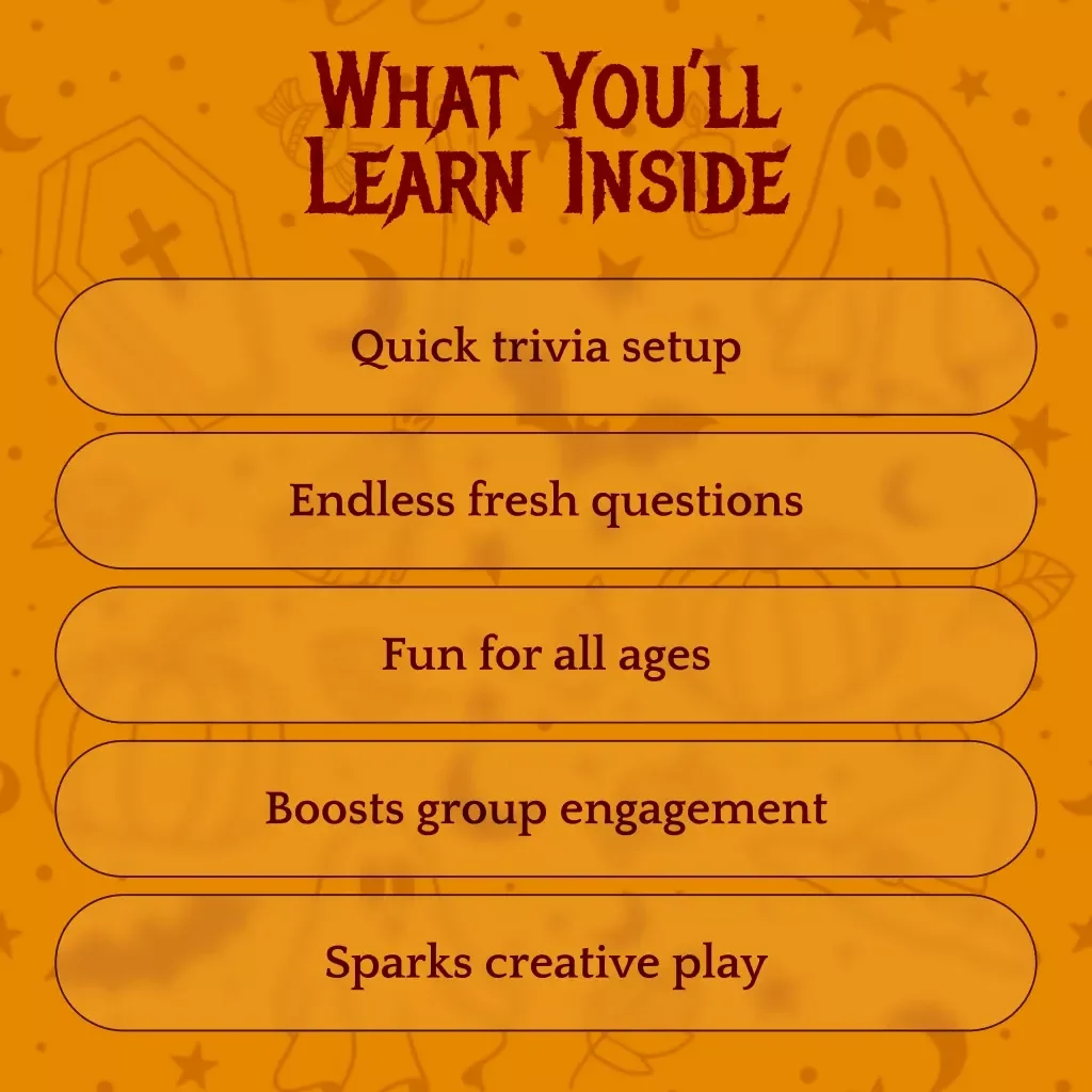 AI-Powered Halloween Trivia Guide | Digital Download eBook for Teachers, Party Hosts & Trivia Lovers | AI Trivia Generator: Halloween Facts Game Ideas