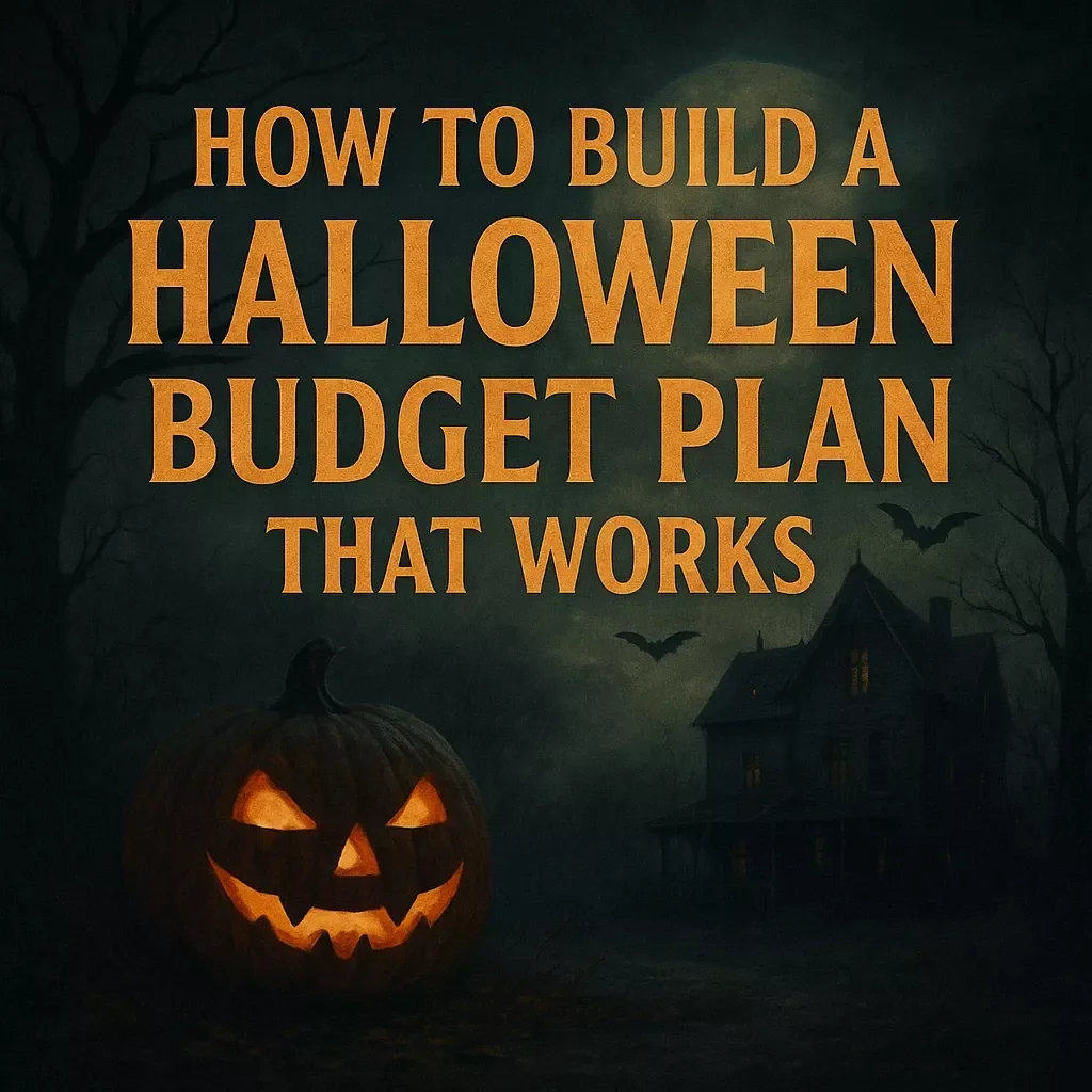 How to Build a Halloween Budget Plan That Works | Digital Download eBook Guide for Costumes, Candy, Decor, and Parties | Money-Saving Tips & AI-Powered Planning