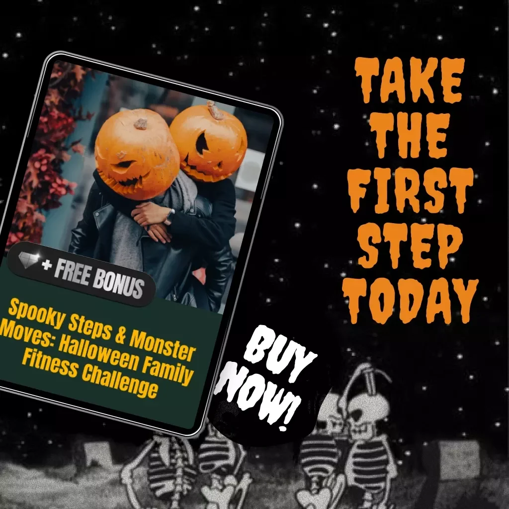 Spooky Steps & Monster Moves: Halloween Family Fitness Challenge | Fun Family-Friendly Halloween Fitness eBook & Digital Download Guide