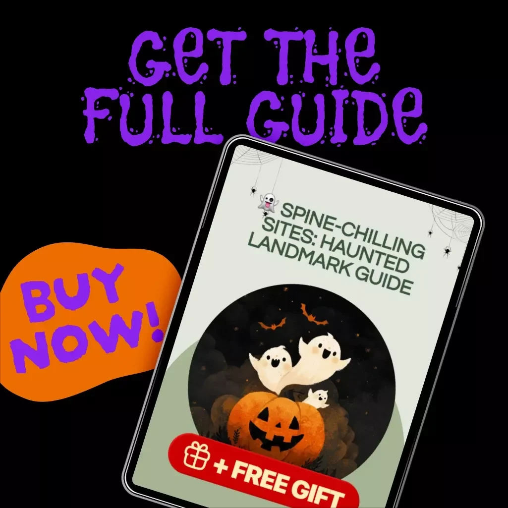 Spine-Chilling Sites: Haunted Landmark Guide | Paranormal eBook, Ghost Hunting Digital Download, Haunted Travel Checklist