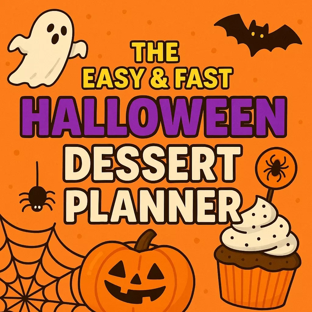 The Easy & Fast Halloween Dessert Planner | Spooky Dessert Planner (Easy & Fast) eBook Guide for Stress-Free Party Treats