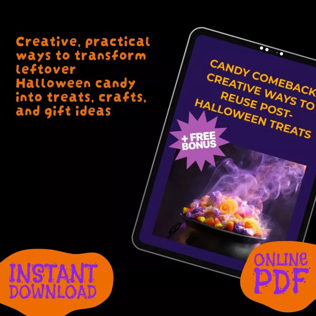 Candy Comeback: Creative Ways to Reuse Post-Halloween Treats – Post-Halloween Leftovers Reuse Recipe Guide for Delicious Desserts, DIY Crafts, and Fun Experiments