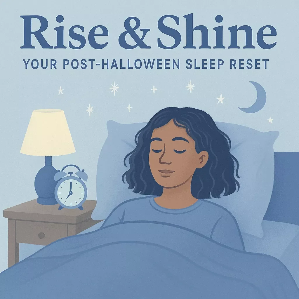 Rise & Shine: Your Post-Halloween Sleep Reset | Digital Sleep Reset Guide After Late Nights | eBook, Instant Download