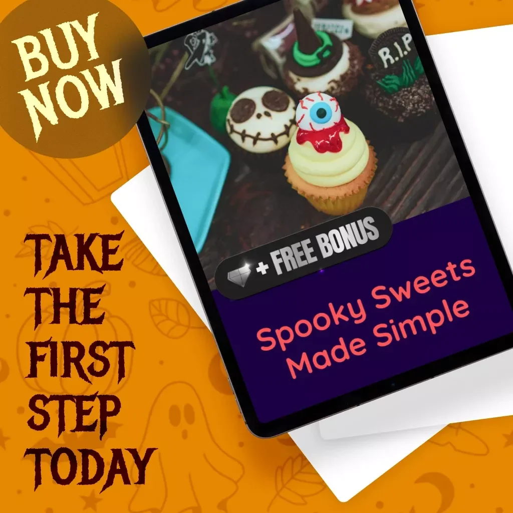 Spooky Sweets Made Simple | Easy 3-Ingredient Halloween Desserts Guide | Digital Download eBook & Checklist