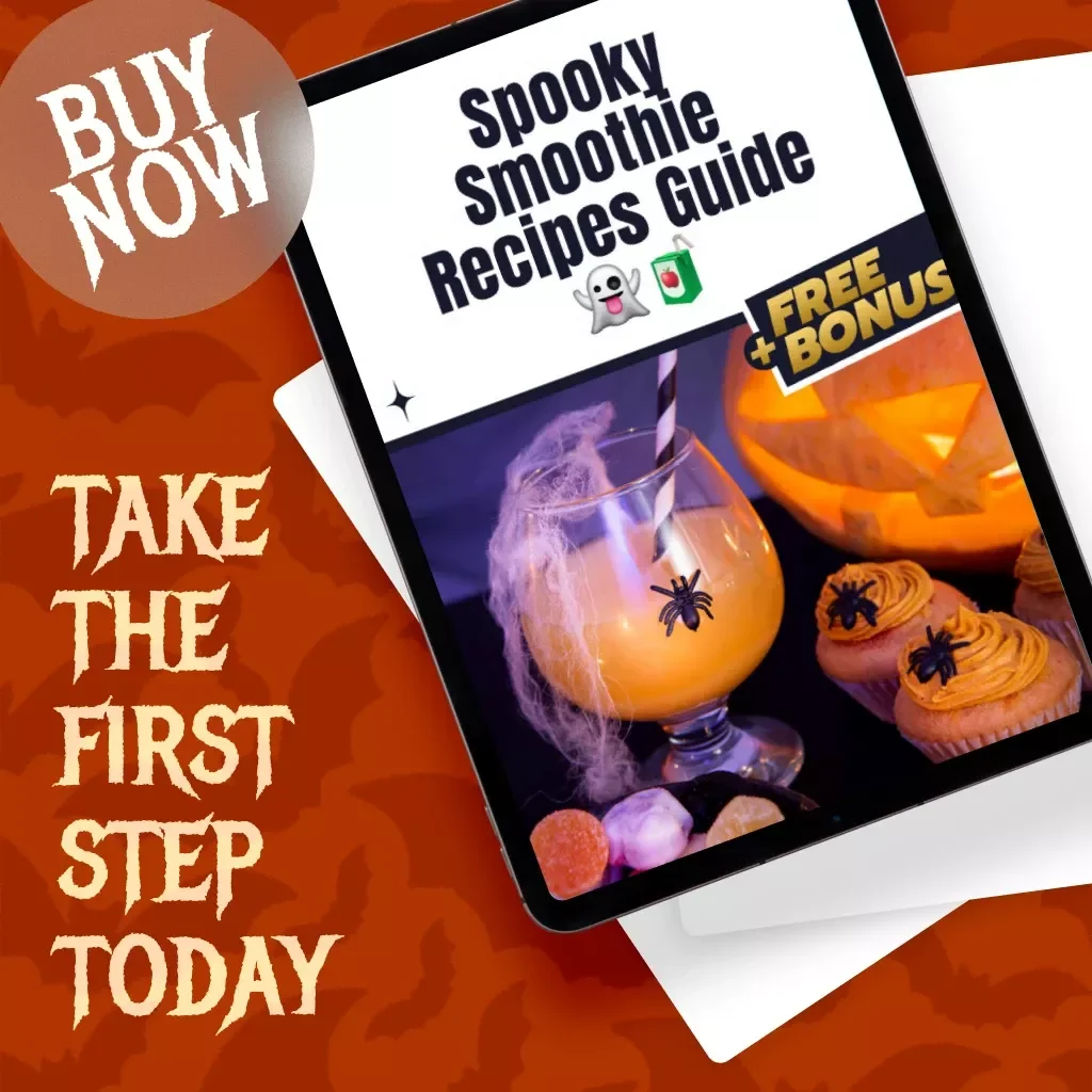 Spooky Smoothie Recipes Guide 👻🧃 | Fun Halloween-Inspired Smoothie eBook | Digital Download Healthy Drink Recipe Guide