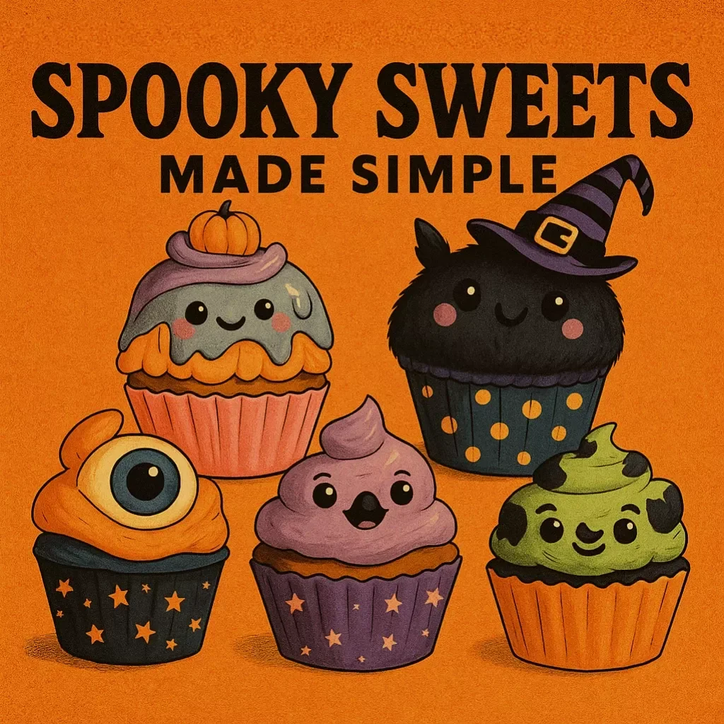 Spooky Sweets Made Simple | Easy 3-Ingredient Halloween Desserts Guide | Digital Download eBook & Checklist
