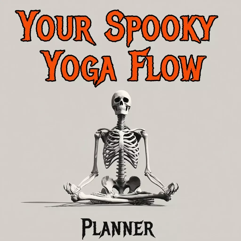Moonlit Mats: Your Spooky Yoga Flow Planner | Digital Yoga Guide for Halloween & Seasonal Classes