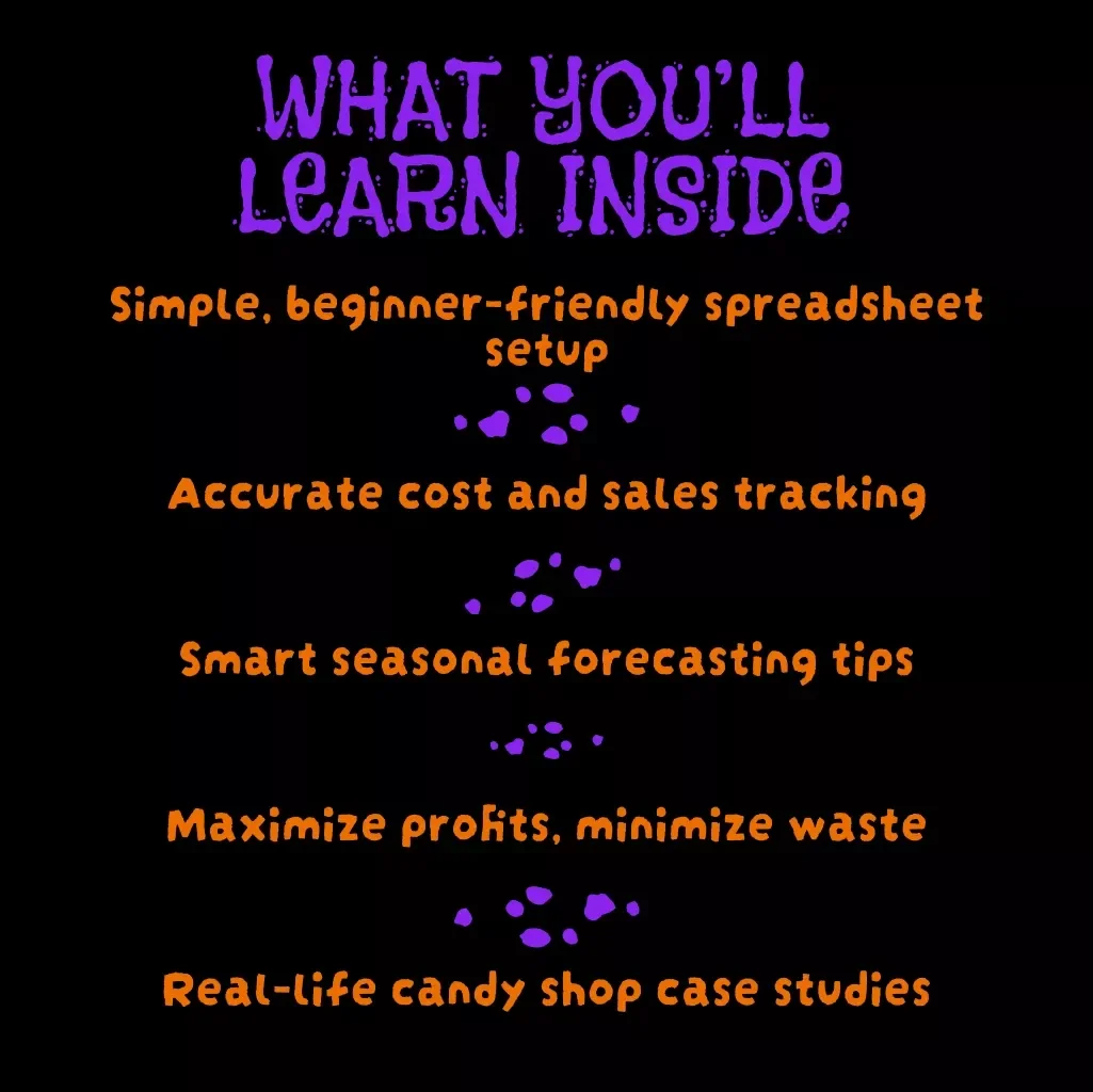 Sweet Profits Made Simple: How to Master Bulk Candy Budgeting with Smart Spreadsheets | Digital Download eBook for Bulk Candy Budgeting Spreadsheet, Candy Shop Owners & Sweet Business Success
