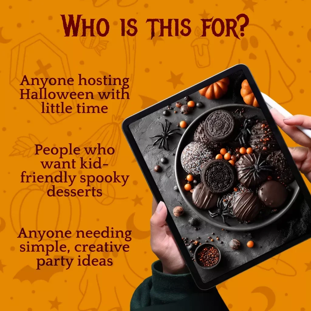 The Easy & Fast Halloween Dessert Planner | Spooky Dessert Planner (Easy & Fast) eBook Guide for Stress-Free Party Treats