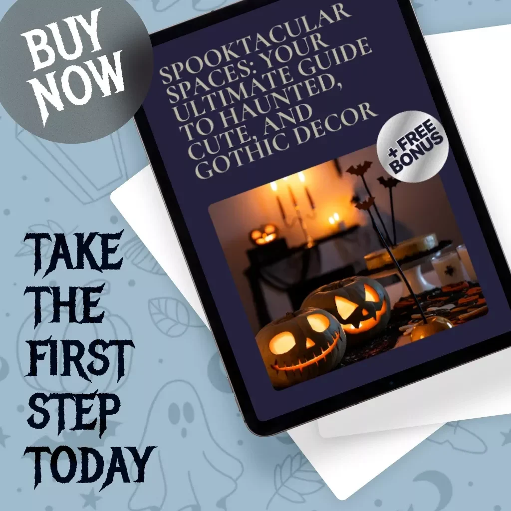 Spooktacular Spaces: Your Ultimate Guide to Haunted, Cute, and Gothic Decor | Digital Download Spooky Decor Theme Guide (Haunted, Cute, Gothic) eBook