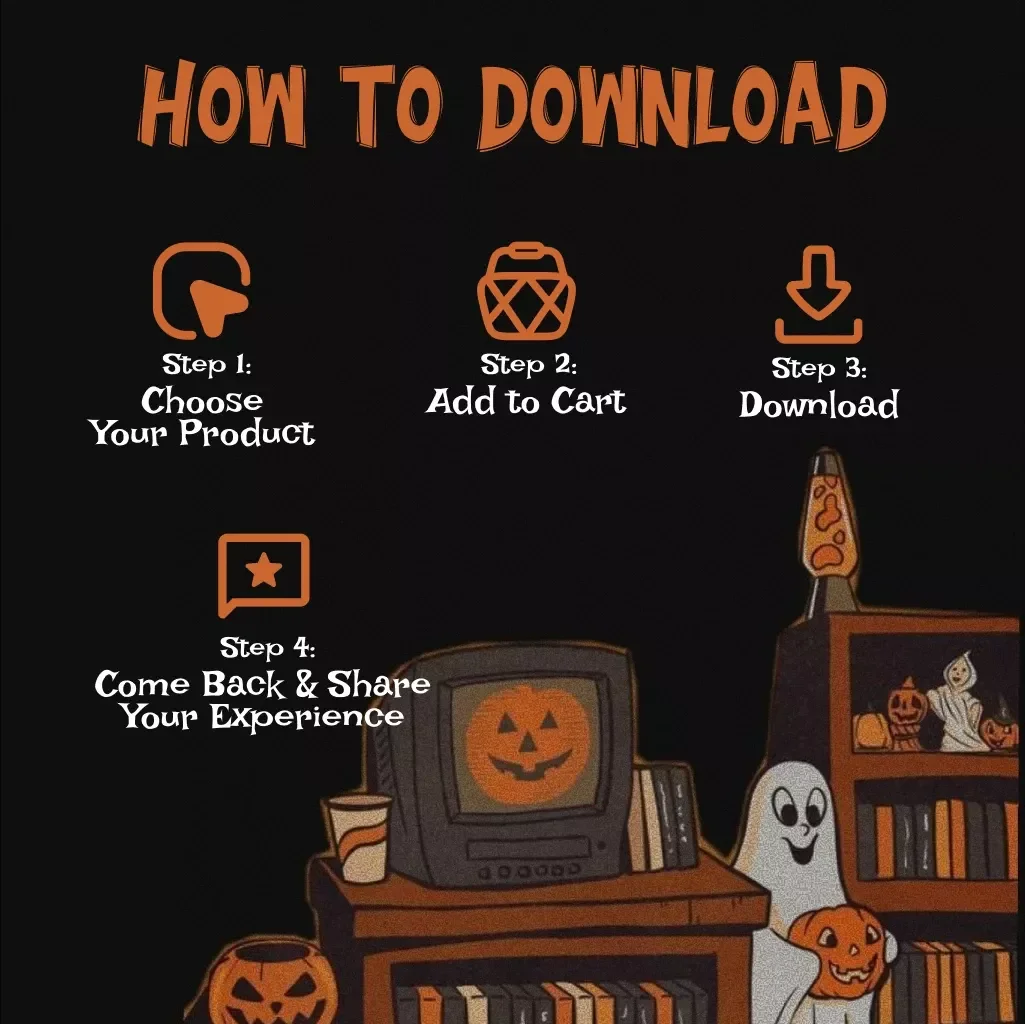 Stress-Free Halloween Party Hosting Checklist | Printable Digital Download | Easy Halloween Party Planning Guide for Families, Adults, and Kids