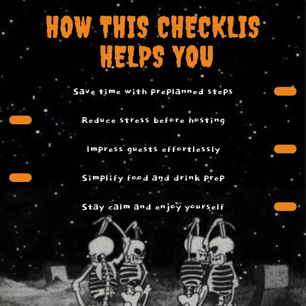 No-Stress Hosting Micro-Steps Countdown Checklist | Digital Party Planning Guide | Printable Hosting Checklist for Stress-Free Entertaining