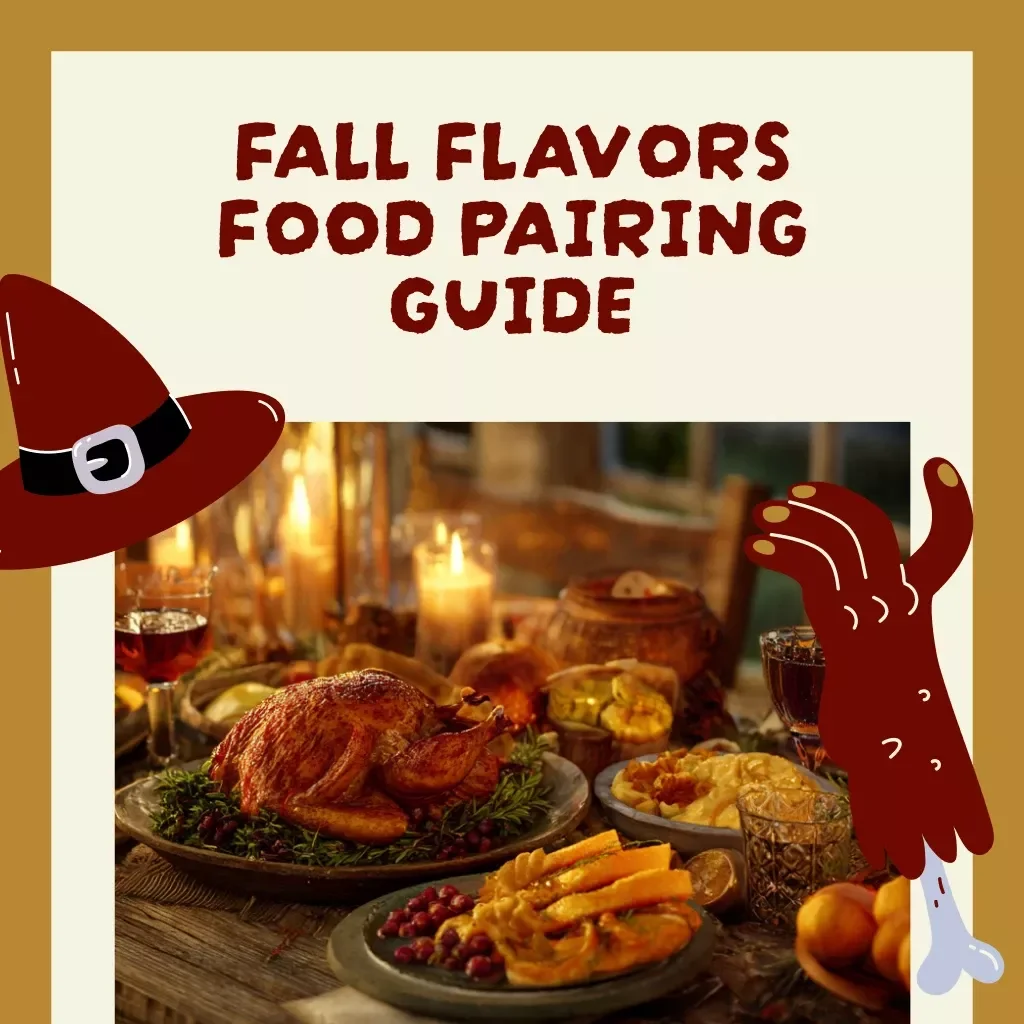 Fall Flavors Food Pairing Guide | Seasonal Cooking eBook | Cozy Autumn Recipes | Holiday Hosting Digital Download