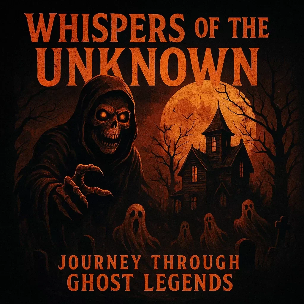 Whispers of the Unknown: Journey Through Ghost Legends | Haunted Folklore eBook | Ghost Legends Exploration Map Digital Guide | Paranormal Checklist & Haunted Locations Research Tool