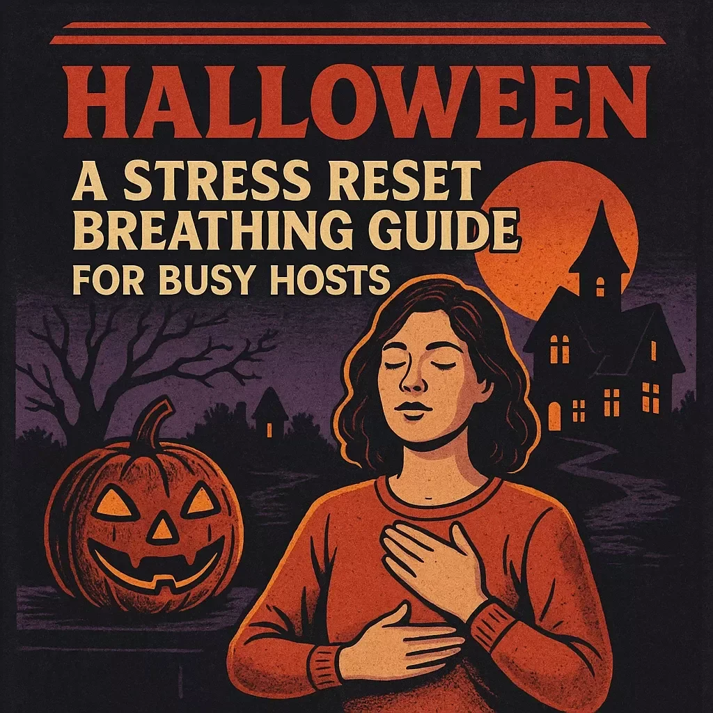A Stress Reset Breathing Guide for Busy Hosts | Digital Download Guide for Calm, Focus & Stress Relief | Stress Reset Breathing Guide for Hosts eBook