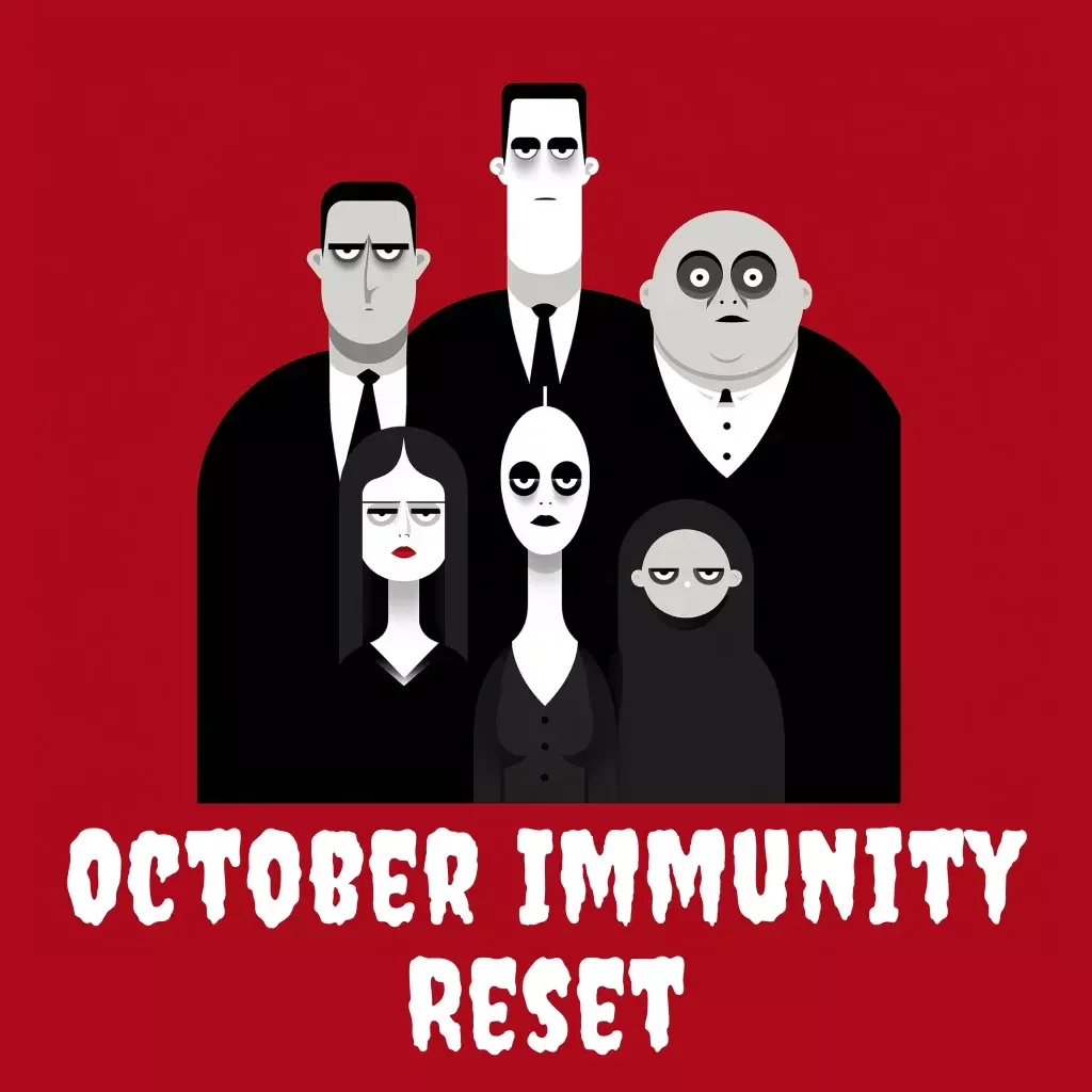 October Immunity Reset: A Busy Person’s Guide | Immune Boost Plan for Busy October | Wellness eBook & Digital Download