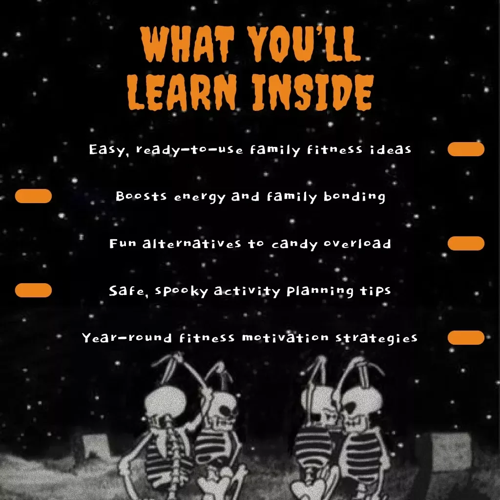 Spooky Steps & Monster Moves: Halloween Family Fitness Challenge | Fun Family-Friendly Halloween Fitness eBook & Digital Download Guide
