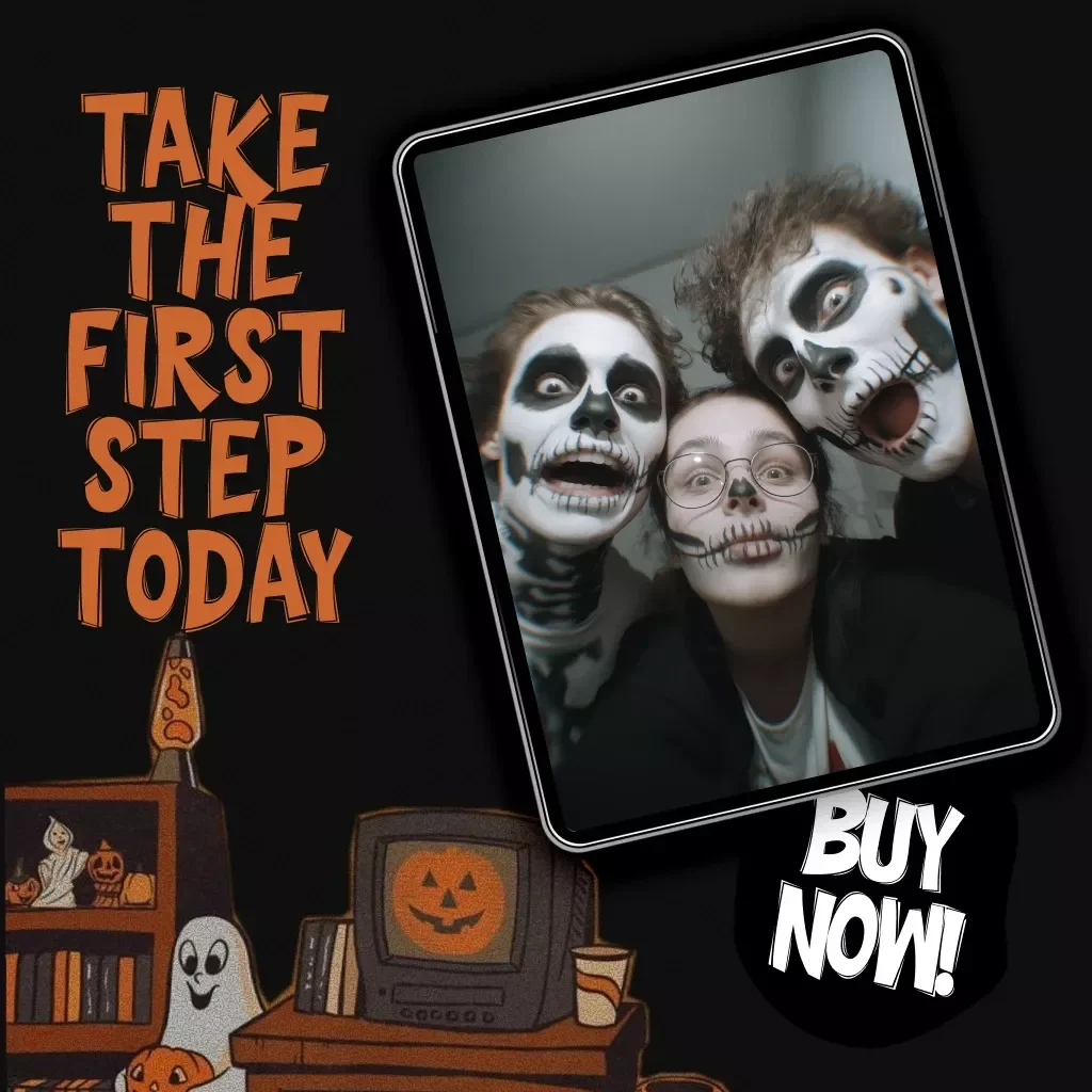 One-Scare-a-Day Micro Routine Checklist | Digital Download Horror & Fun Guide (Movie, Story, Joke)