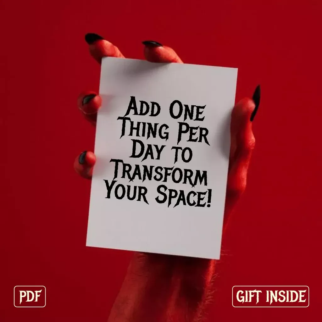 Add One Thing Per Day to Transform Your Space! | Daily DIY Mini-Decor Habit Checklist | Digital Download Home Styling eBook Guide