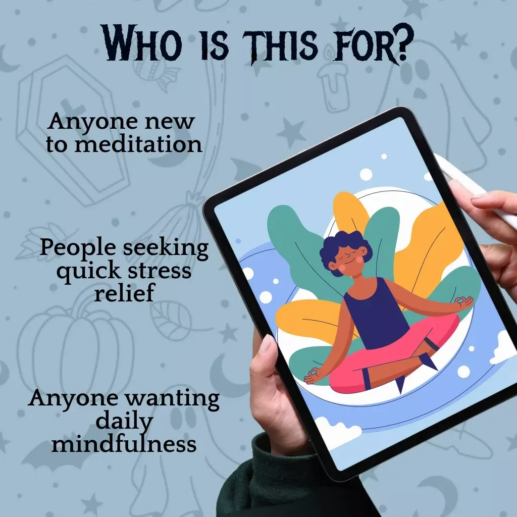 October Zen: Your Mini-Meditation Challenge | Mindfulness eBook & Digital Guide for Daily Practice, Stress Relief & Self-Care | Mini-Meditation Challenge for October